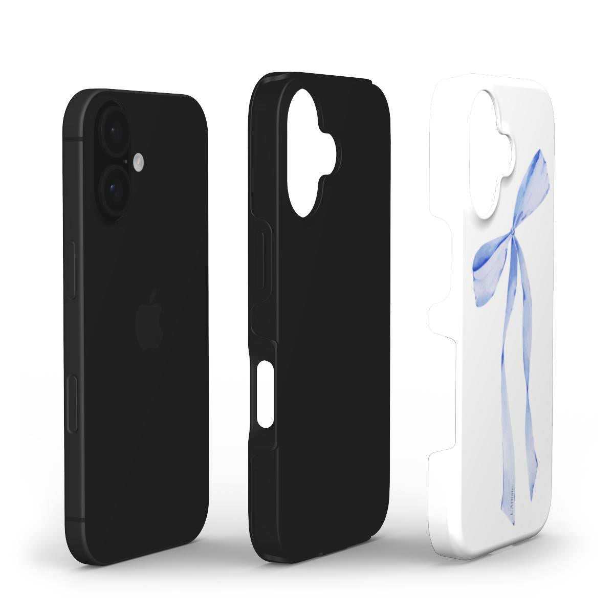 Blue Bow Phone Case