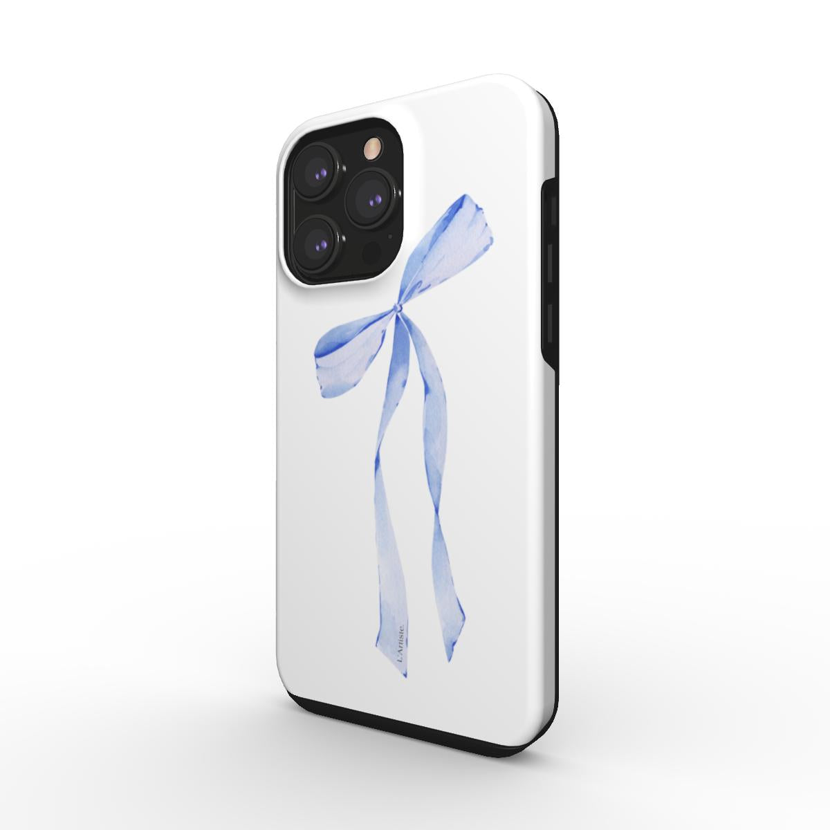 Blue Bow Phone Case