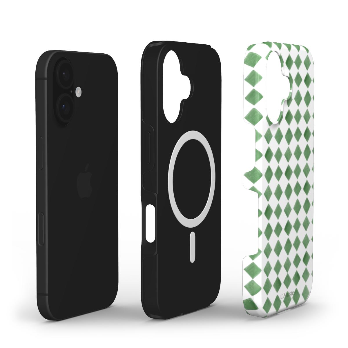 Green Diamonds Phone Case (MagSafe)