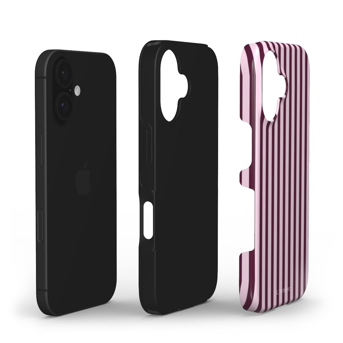 Rosy Stripes Phone Case