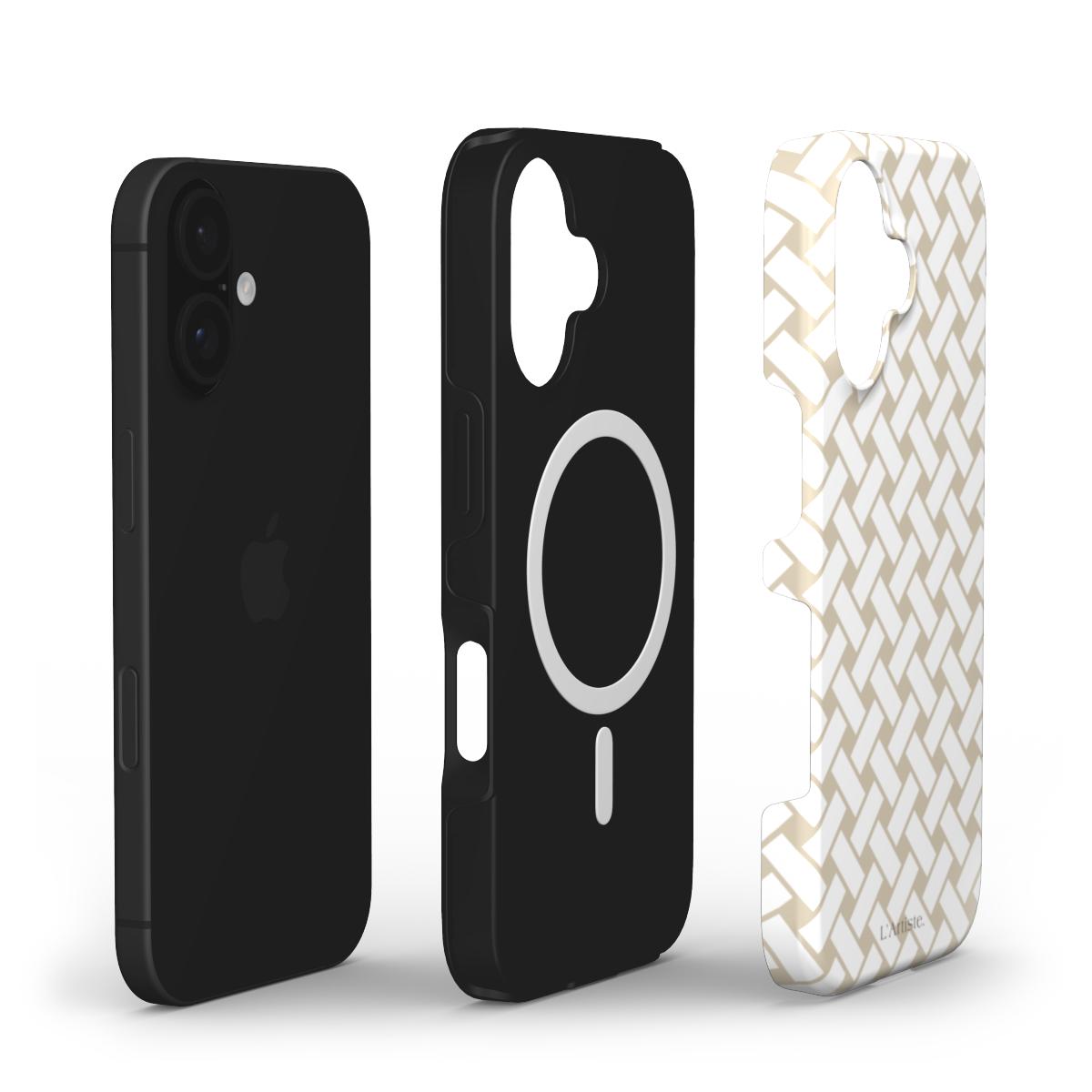 Neutral Woven Phone Case (MagSafe)