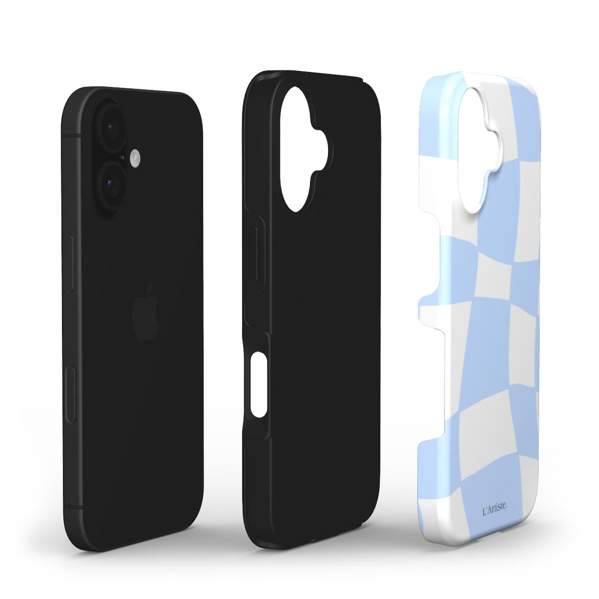Blue Check Phone Case