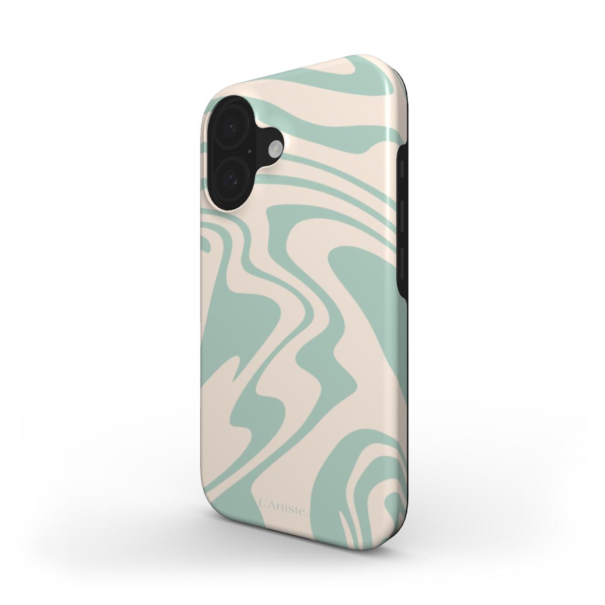 Green Swirl Phone Case (MagSafe)