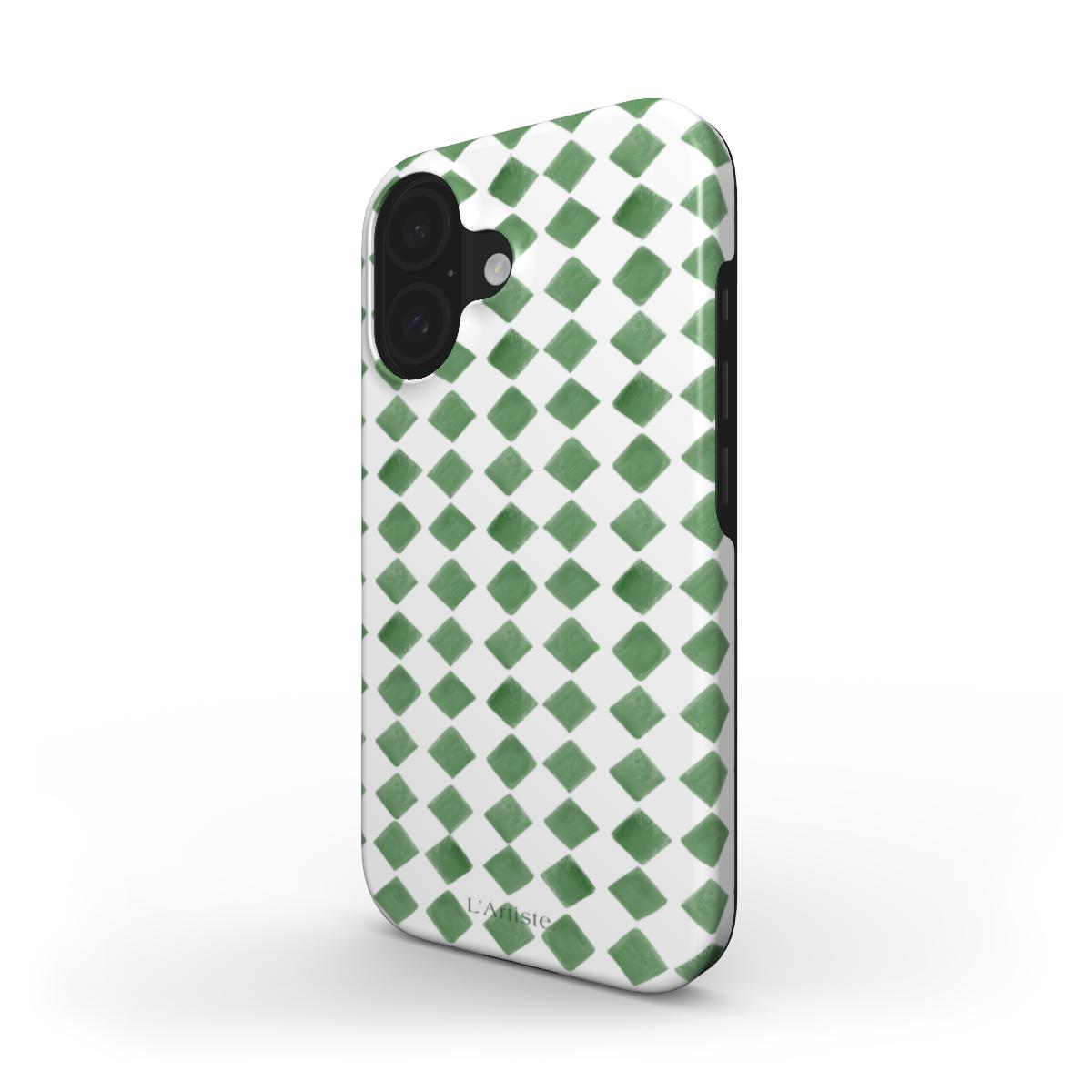 Green Diamonds Phone Case (MagSafe)