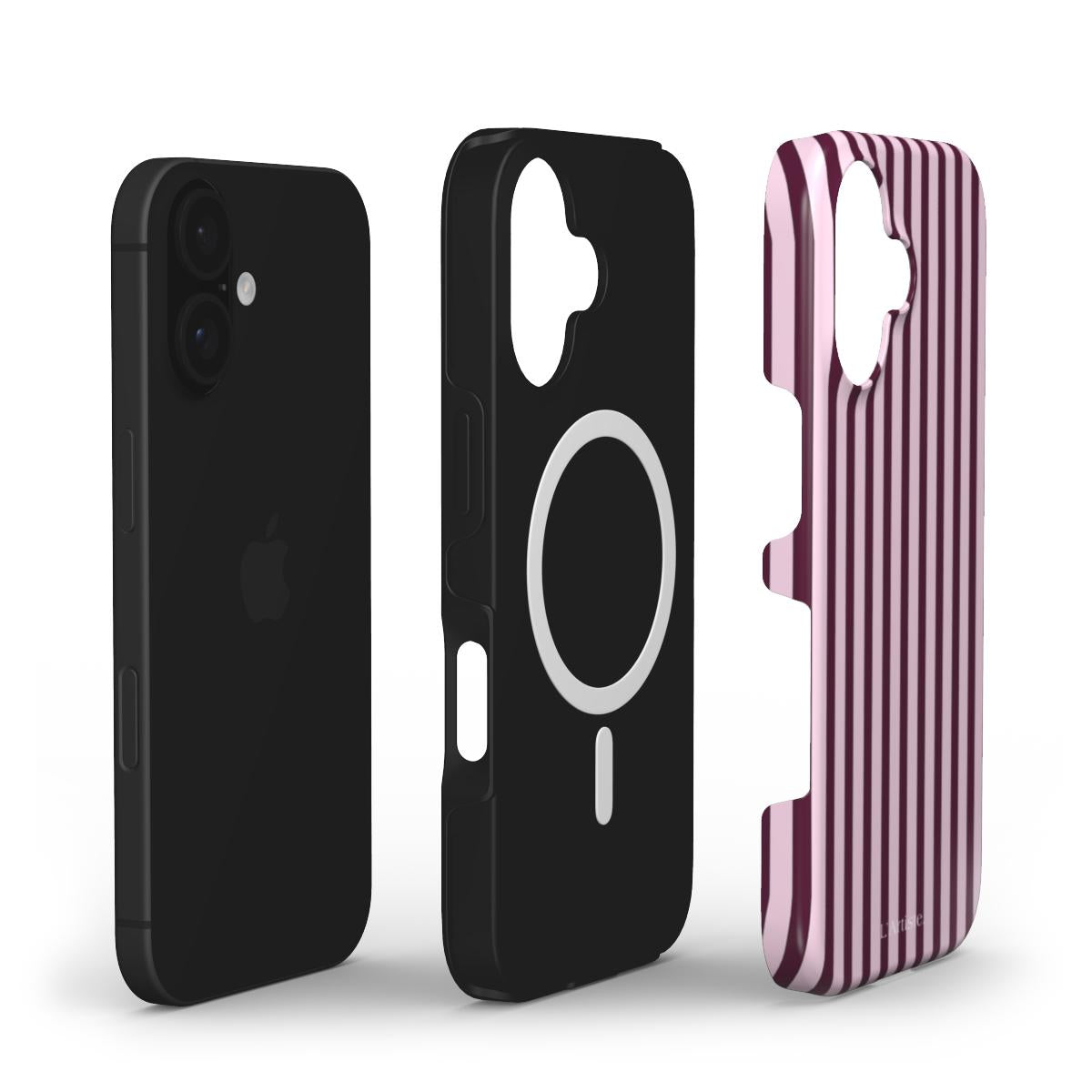 Rosy Stripes Phone Case (MagSafe)