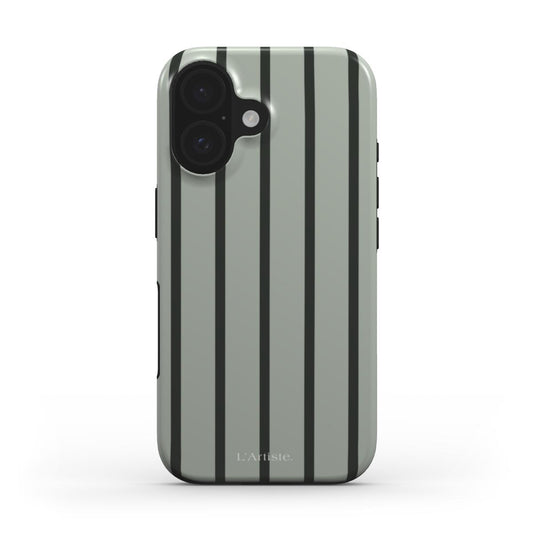 Green Striped Phone Case (MagSafe)