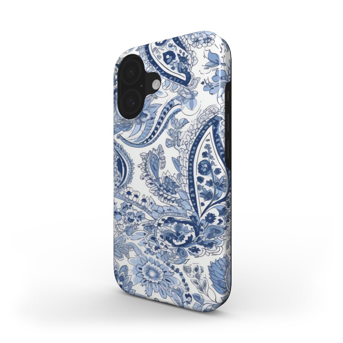 Blue Paisley Phone Case (MagSafe)