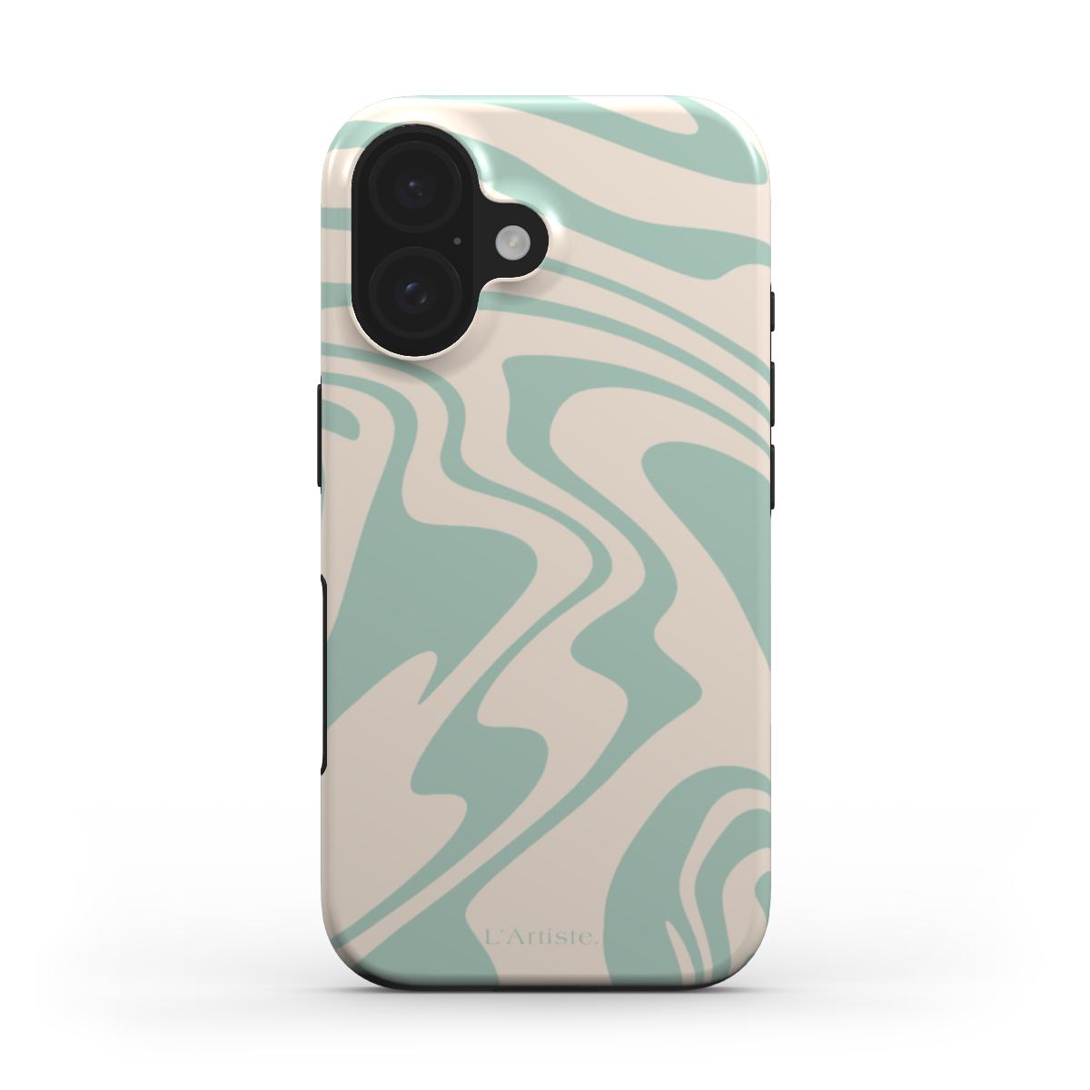 Green Swirl Phone Case (MagSafe)